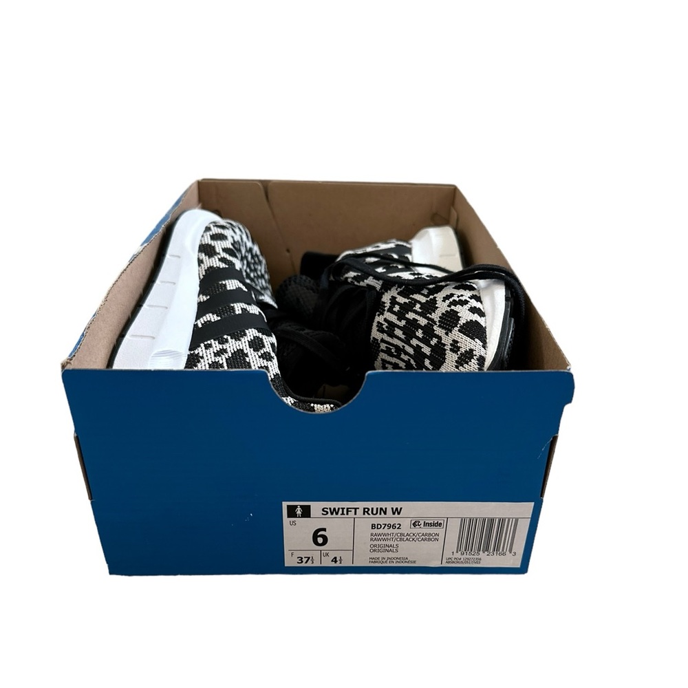 Adidas Swift Run Leopard Print Shoe 6 - image 3